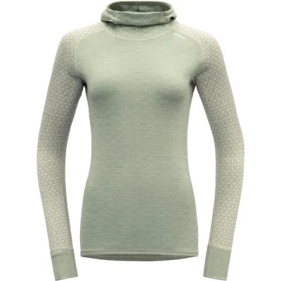 Devold Kvitegga Merino 230 Hoodie Wmn - Raw White - Naiset - XL - Partioaitta, kuva 1 / 1