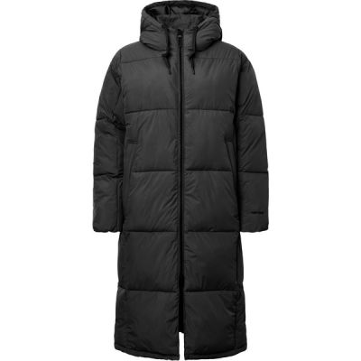 Talvitakki Tretorn Puffer Parka W - Jet Black - Naiset - L - Partioaitta