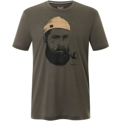 Supernatural M Sn Sailor Tee - Black Ink/jet Black/cumin - Miehet - S - Partioaitta | Alk. 49,95 €