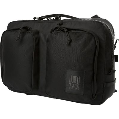 Topo Designs Global Briefcase - Black/black - Unisex - OneSize - Partioaitta