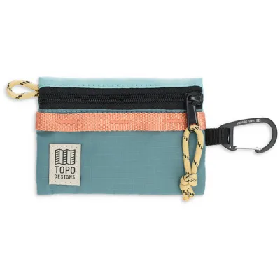Topo Designs Accessory Bag Micro Mountain - Geode Green/sea Pine - Unisex - OneSize - Partioaitta