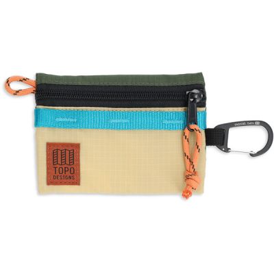 Topo Designs Accessory Bag Micro Mountain - Olive/hemp - Unisex - OneSize - Partioaitta