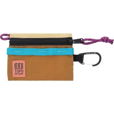 Topo Designs Accessory Bag Micro Mountain - Hemp/bone Brown - Unisex - OneSize - Partioaitta