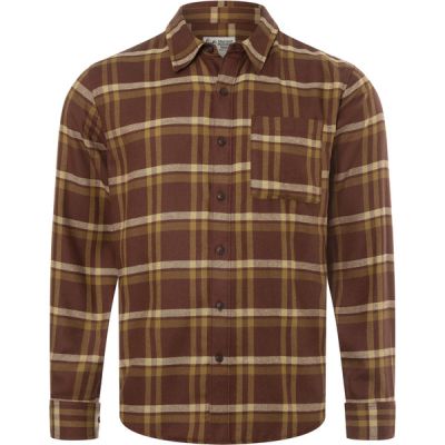 Marmot Fairfax Novelty Lightweight Flannel - Chocolate - Miehet - L - Partioaitta