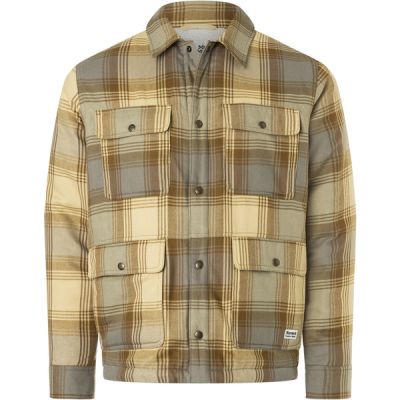 Marmot Ridgefield Sherpa Flannel Shirt Jacket - Light Oak - Miehet - S - Partioaitta