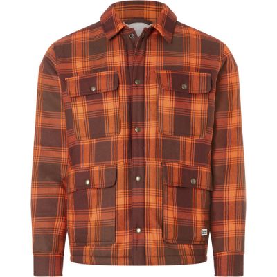 Marmot Ridgefield Sherpa Flannel Shirt Jacket - Chocolate - Miehet - M - Partioaitta