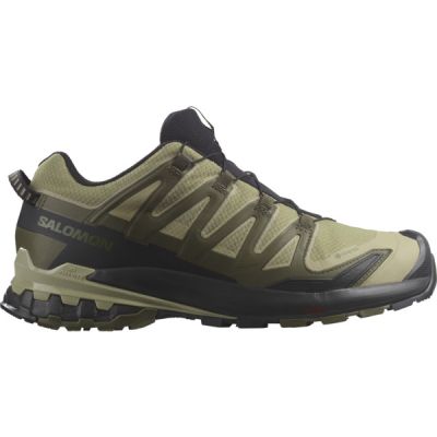 Salomon Xa Pro 3d V9 Wide Gtx - Dried Herb/black/olive Night - Miehet - UK 7,5 - Partioaitta