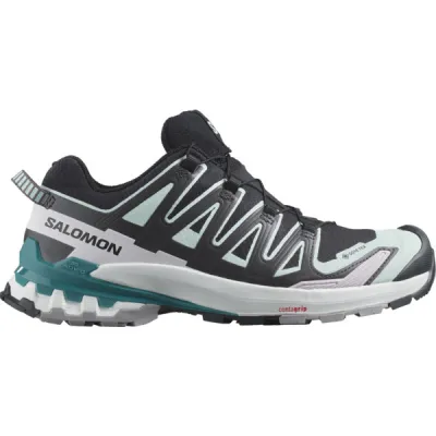Salomon Xa Pro 3d V9 Gtx W - Black/bleached Aqua/harbor Blu - Naiset - UK 3,5 - Partioaitta, kuva 1 / 1
