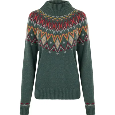 Sherpa Indu Eco Mock Neck - Forest - Naiset - S - Partioaitta, kuva 1 / 1