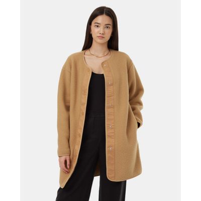 Tentree W Ecoloft Longline Jacket - Cartouche - Naiset - XS - Partioaitta