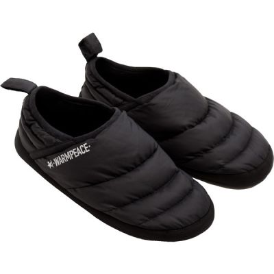 Warmpeace Down Slippers - Black - Unisex - L - Partioaitta