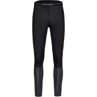 Icebreaker M 125 Zoneknit Leggings - Black/jet Hthr/colorblock - Miehet - XL - Partioaitta, kuva 1 / 1