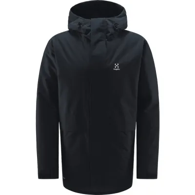 Haglöfs Salix Proof Mimic Parka Men - True Black - Miehet - XXL - Partioaitta, kuva 1 / 1
