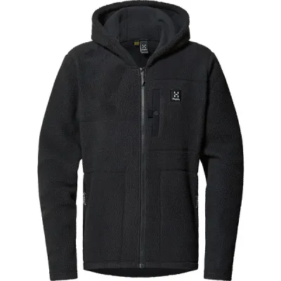 Haglöfs Malung Pile Hood Men - True Black - Miehet - XXL - Partioaitta, kuva 1 / 1