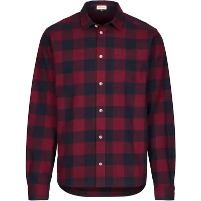 FRILUFTS Namsos L/s Shirt - Cabernet/dark Sapphire Checked - Miehet - XXL - Partioaitta, kuva 1 / 1