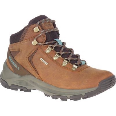 Merrell Erie Mid Leather Wp W - Toffee - Naiset - 37 - Partioaitta