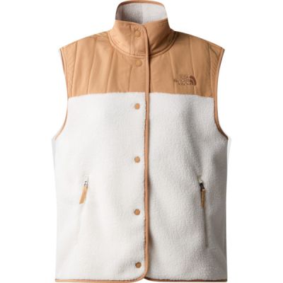 The North Face W Cragmont Fleece Vest - Gardeniawhite/almondbtr - Naiset - S - Partioaitta
