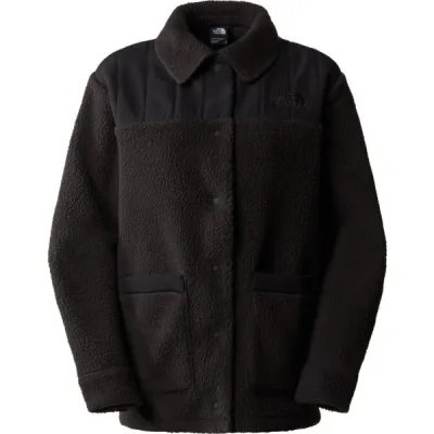 The North Face W Cragmont Fleece Shacket - Tnf Black - Naiset - L - Partioaitta, kuva 1 / 1