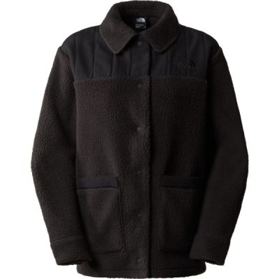 The North Face W Cragmont Fleece Shacket - Tnf Black - Naiset - S - Partioaitta