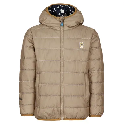 Talvitakki Namuk Glow Reversible Primaloft Jacket Underground - Gold / True Navy - Lapset - 116/122 - Partioaitta