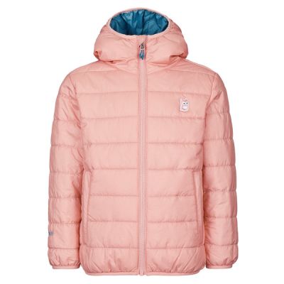 Talvitakki Namuk Glow Reversible Primaloft Jacket - Sunset Rose / Bluebalu - Lapset - 116/122 - Partioaitta