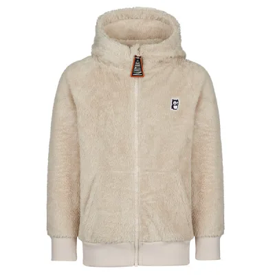 Namuk Panda High-loft Fleece Jacket - Beige - Lapset - 116/122 - Partioaitta
