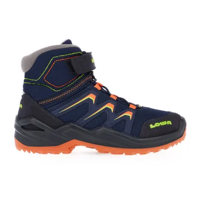 Lowa Maddox Warm Gtx Mid - Navy/orange - Lapset - 29 - Partioaitta, kuva 1 / 1