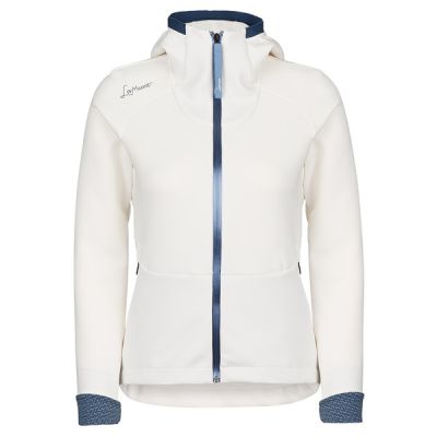LaMunt Antje Thermal Hoodie - Foggy White - Naiset - 38 - Partioaitta