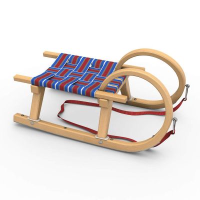 Kathrein Family Sledge Children - Black/grey/red - OneSize - Partioaitta