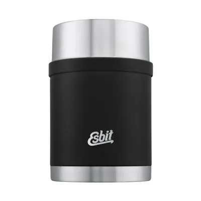 Esbit Sculptor Stainless Steel Food Jug - Black - 750ML - Partioaitta
