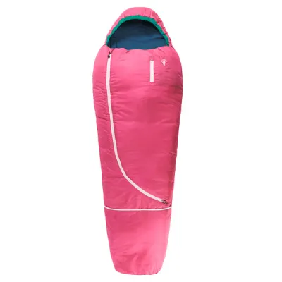 Grüezi bag Biopod Wolle Kids World Traveller - Claret Red - Lapset - 170 - Partioaitta