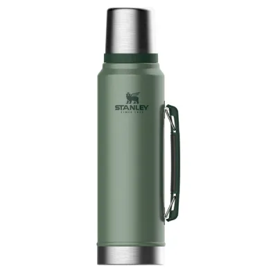 Stanley Classic Vacuum Bottle - Hammertone Green - 1 L - Partioaitta