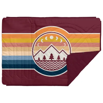 Voited Ripstop Blanket - Camp Vibes Berry - OneSize - Partioaitta