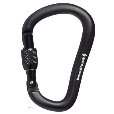 Black Diamond Rocklock Screwgate Carabiner - Black - OneSize - Partioaitta