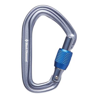 Black Diamond Hotforge Screwgate Carabiner - Gray - OneSize - Partioaitta