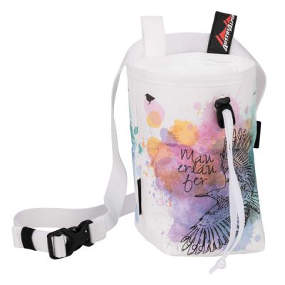 Austri Alpin Papnu Wallcreeper Chalkbag - White-colorful - OneSize - Partioaitta