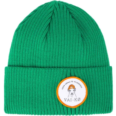 VAI-KO Boss Dog Thin Beanie - Green - Unisex - OneSize - Partioaitta, kuva 1 / 1