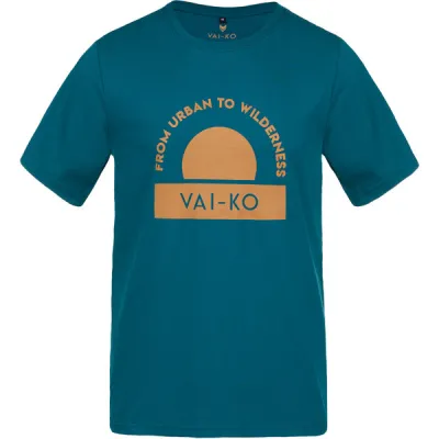 VAI-KO Horisontti T-shirt - Deep Teal - Unisex - M - Partioaitta, kuva 1 / 1