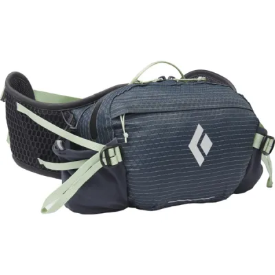 Black Diamond Pursuit Waist Pack 6 L - Carbon/foam Green - Unisex - OneSize - Partioaitta, kuva 1 / 1