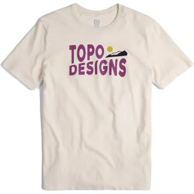 Topo Designs Sunrise Tee M - Natural - Miehet - XL - Partioaitta, kuva 1 / 1