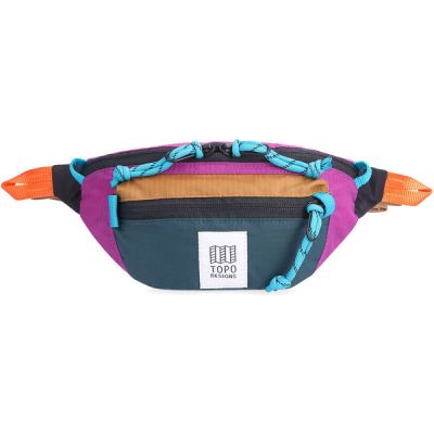Topo Designs Mountain Waist Pack - Botanic Green/grape - Unisex - OneSize - Partioaitta