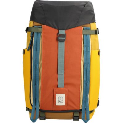 Topo Designs Mountain Pack 28l - Mustard/black - Unisex - OneSize - Partioaitta