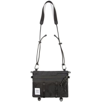 Topo Designs Mountain Accessory Shoulder Bag - Black - Unisex - OneSize - Partioaitta