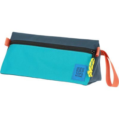 Topo Designs Dopp Kit - Tile Blue/pond Blue - Unisex - OneSize - Partioaitta