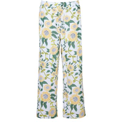 Barbour Bloomfield Trouser - Multi Sunflower - Naiset - 10 - Partioaitta