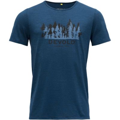 Devold Ørnakken Merino 130 Tee Man - Skydiver Dark - Miehet - M - Partioaitta | Alk. 79,95 €