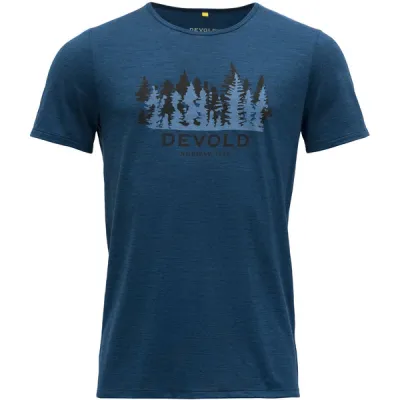 Devold Ørnakken Merino 130 Tee Man - Skydiver Dark - Miehet - M - Partioaitta, kuva 1 / 1