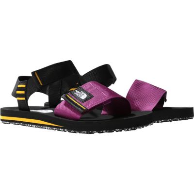 The North Face W Skeena Sandal - Tnf Black/purple Cactus Flower - Naiset - US 7 - Partioaitta
