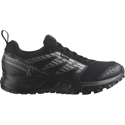 Salomon Wander Gtx W - Black/plum Kitten/gull - Naiset - UK 7,5 - Partioaitta, kuva 1 / 1