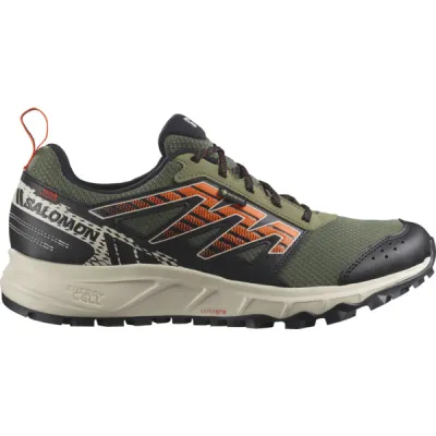 Salomon Wander Gtx - Deep Lichen Green/rainy Day/sc - Miehet - UK 10 - Partioaitta, kuva 1 / 1